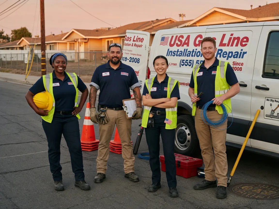 Gas Line Installation company in Lyon Station, PA